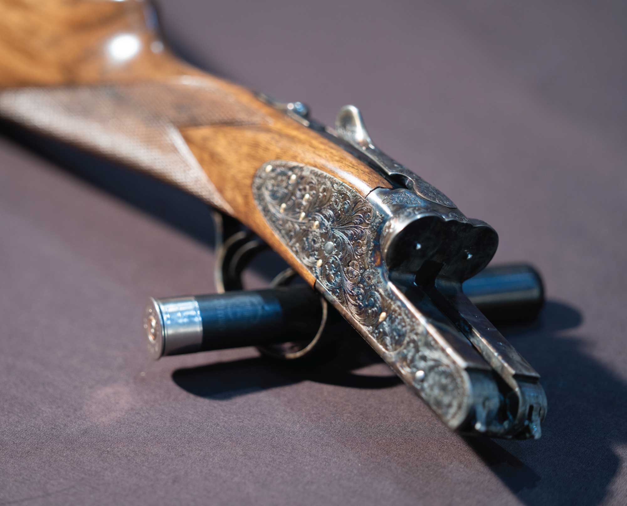 A custom built RFM shotgun from Italy sold online by Upland Gun Company