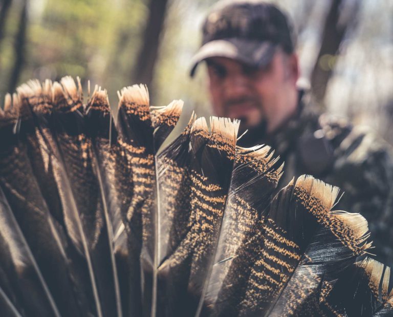 A turkey hunter in New England.