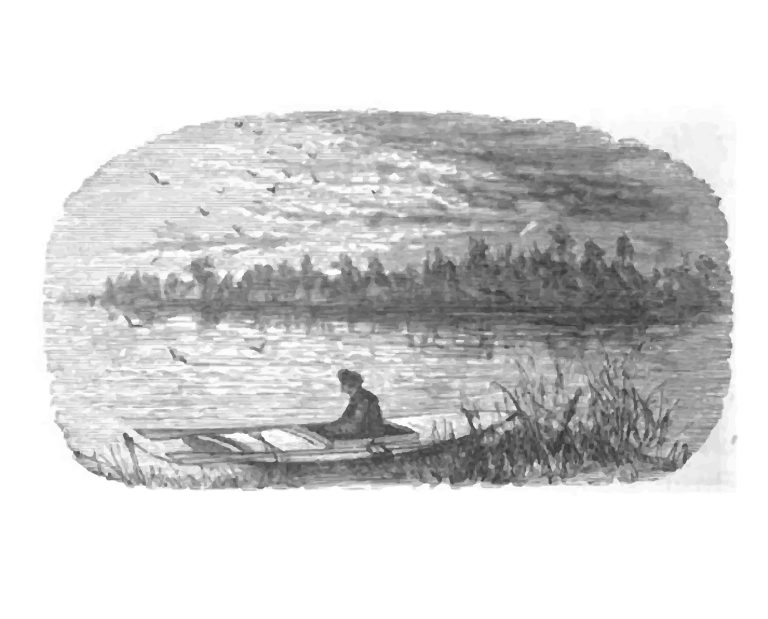 Barnegat Bay Sneakbox in Four Months in a Sneak Boat