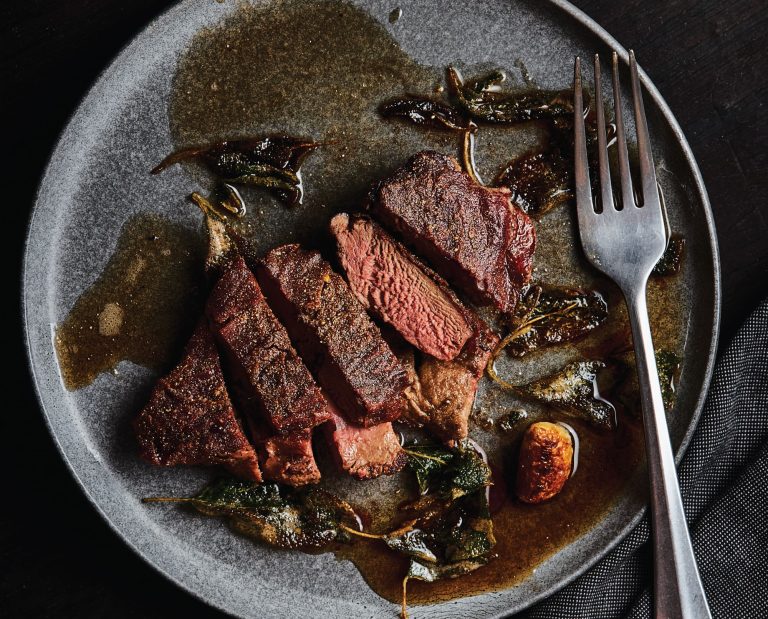 Butter Garlic Sage Sharp-Tailed Grouse Breast