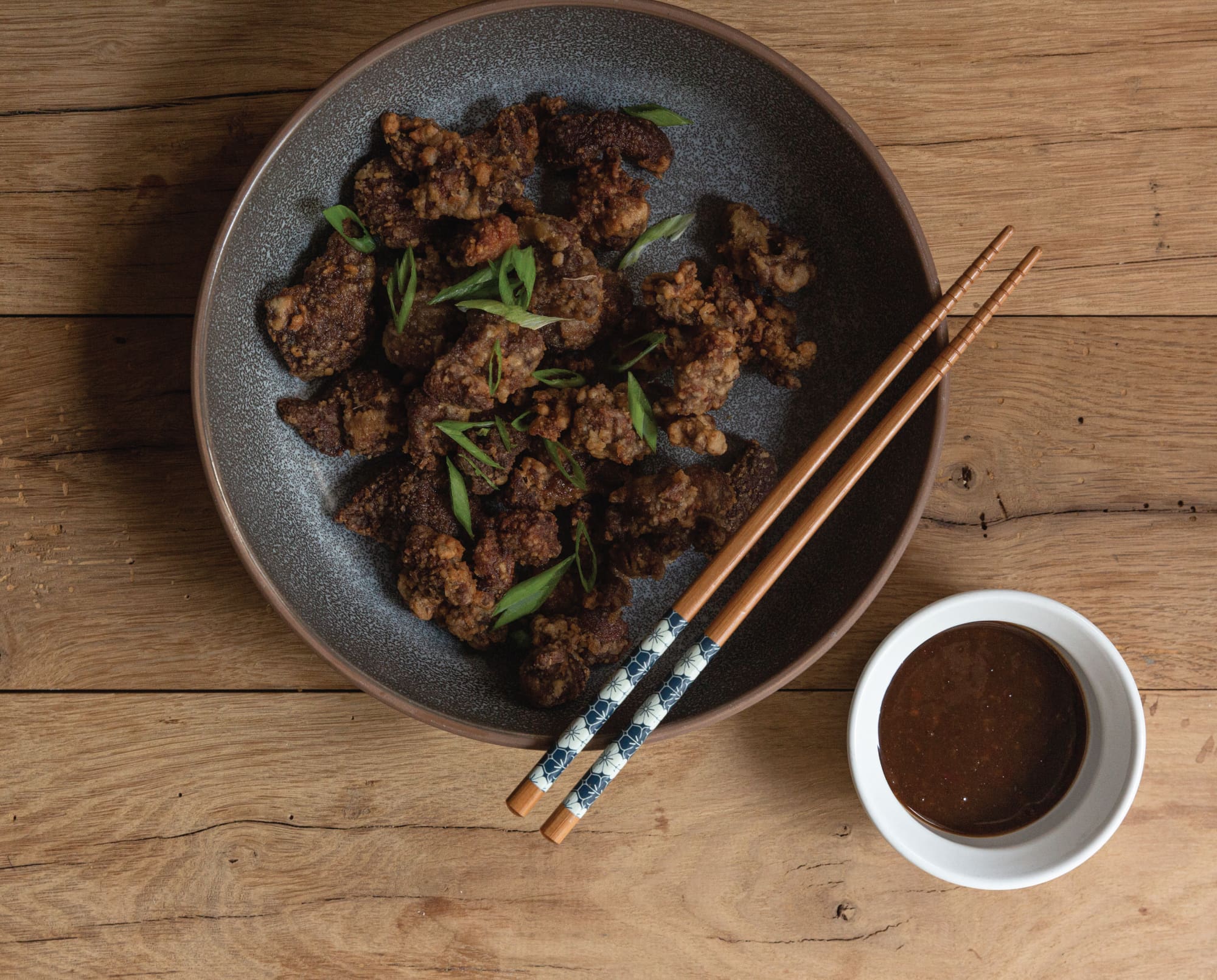 Dove nuggets ready for a good dinner