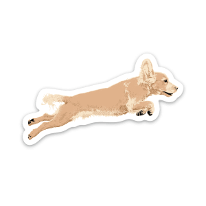 A 3" wide English Cocker Spaniel sticker