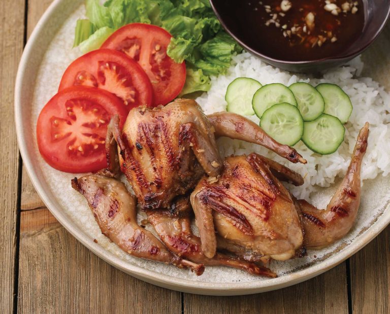 Lemongrass Grilled Quail