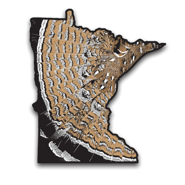 Minnesota-Ruffed-Grouse-Sticker Minnesota-Ruffed-Grouse-Sticker