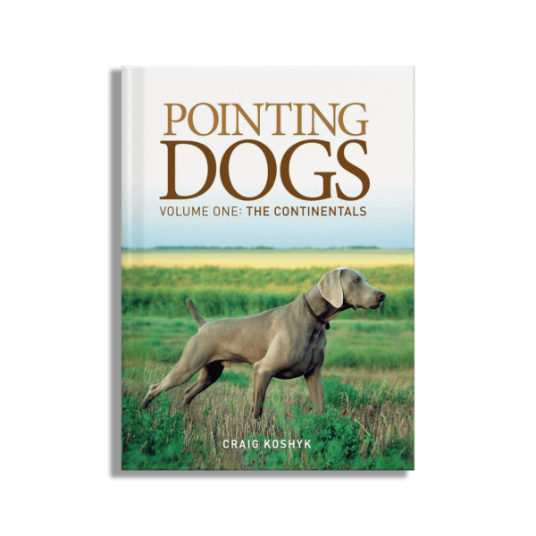 Cover of Pointing Dogs, Volume One for the second print.