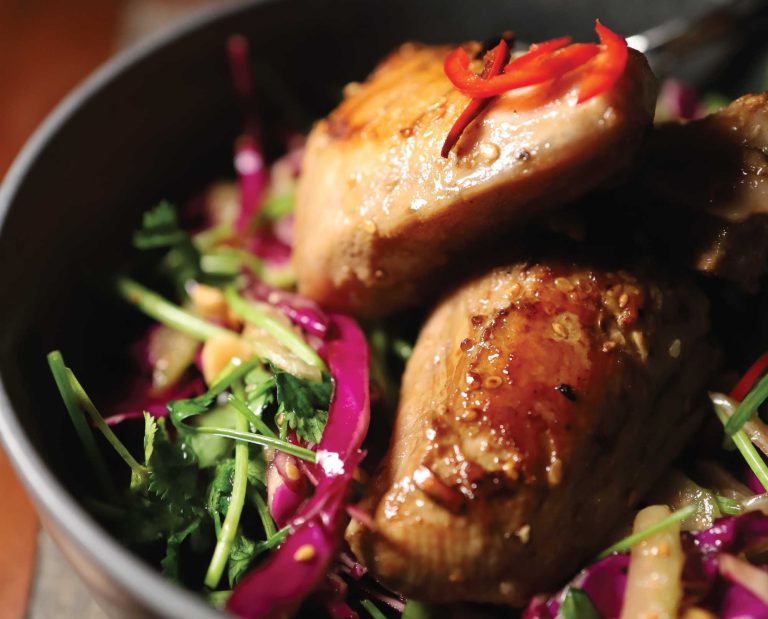 Murgh Makhani made with chukar a wild bird of India