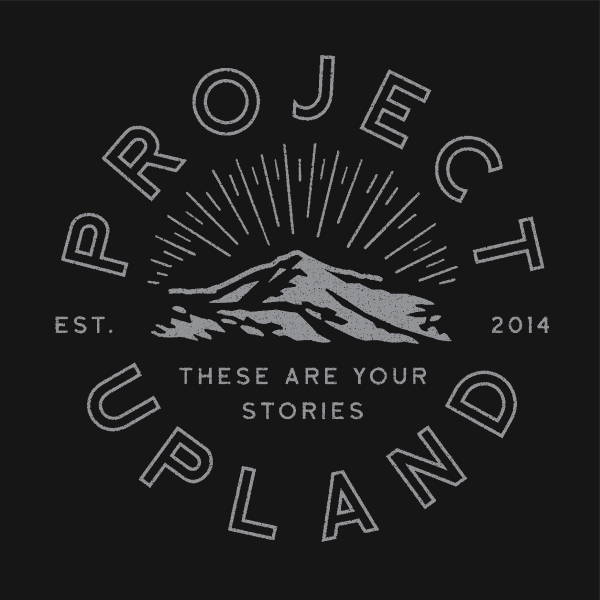 Project-Upland-T-shirt-CLose-Up-Gray-Logo Project-Upland-T-shirt-CLose-Up-Gray-Logo