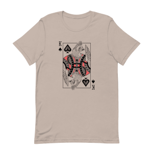 Ruffed Grouse King Playing Card T-shirt