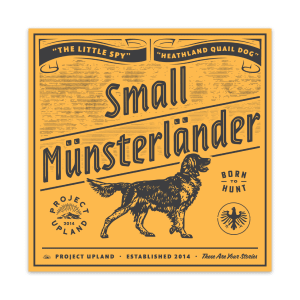 Small Munsterlander sticker