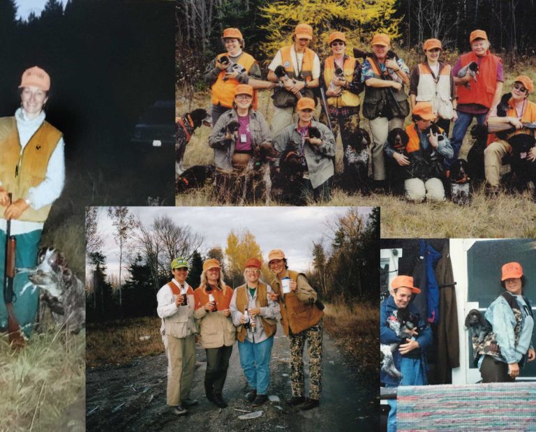 A camp of all women hunters