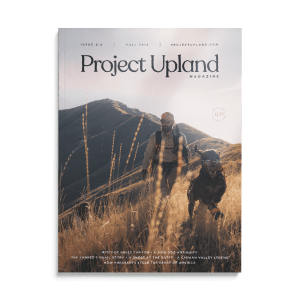 Front cover of the 2018 Project Upland Magazine