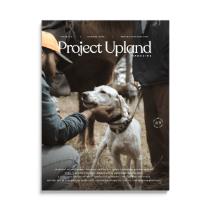 Cover of the Summer 2020 Issue of Project Upland Magazine featuring Durrell Smith
