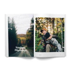 Hunting ruffed grouse in Maine in a magazine