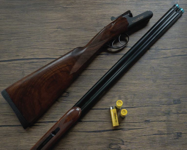 The new Weatherby Orion SxS shotgun