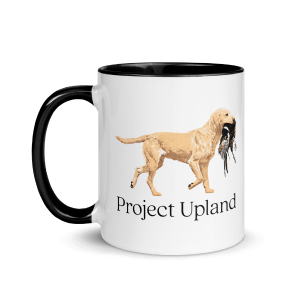 A yellow Labrador Retriever coffee mug