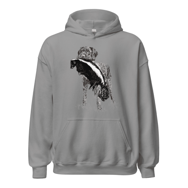 A German wirehaired hoodie