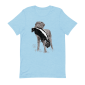 Wirehair Skunk t-shirt in blue