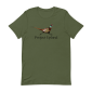 A wild pheasant design on a t-shirt
