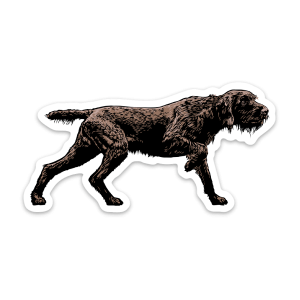 Pudelpointer Classic Sticker