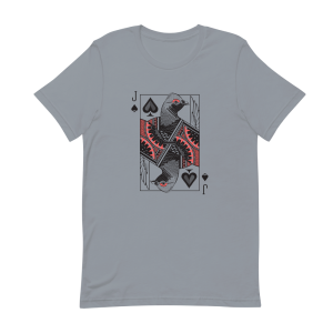 Spruce Grouse Playing Card T-shirt