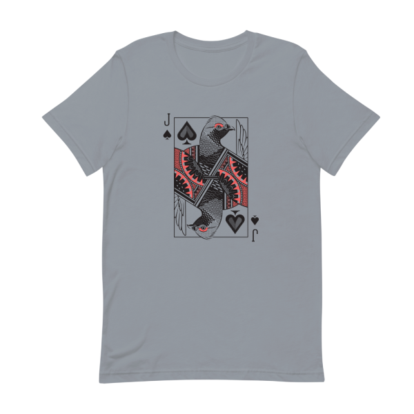 Spruce Grouse Playing Card T-shirt
