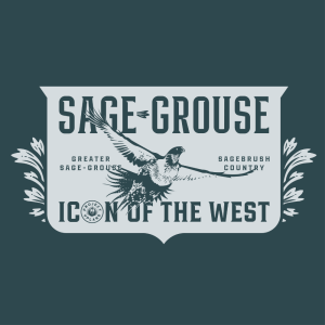 Sage-Grouse-Label-Design- Close-up look at Sage Grouse label design.